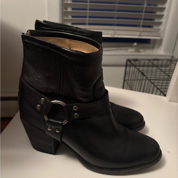 Frye Shoes - Frye Black Booties size 8